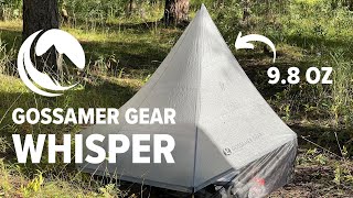 Gossamer Gear Whisper Review [upl. by Maisel139]