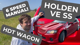 A Sensible Manual V8 Family Car  VE SS Wagon Overview [upl. by Enialb]