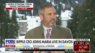 2024 DAVOS on FOX  Brad Garlinghouse Ripple [upl. by Sachsse341]