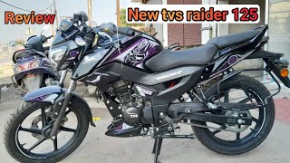 tvs raider 125 Squad Edition Raider 2024 model price details review [upl. by Sitruc]