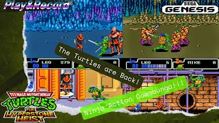 Teenage Mutant Ninja Turtles  The Hyperstone Heist Sega Genesis Playthrough Non Commentary [upl. by Ettelegna]