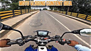 New moto vloging content idea and new moto vloging tips 🫡😁 [upl. by Klusek716]