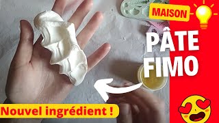 FAIRE SA PÂTE FIMO DURCISSANTE À LAIR NOUVELLE RECETTE MAISON TUTO N°3 argile sculpturedéco [upl. by Tait297]