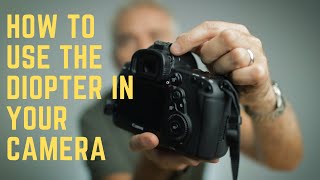 How to set diopter on camera [upl. by Tamsky]