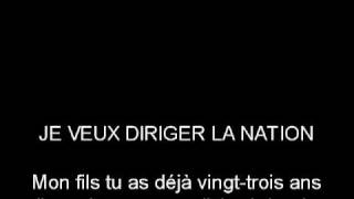 JE VEUX DIRIGER LA NATION [upl. by Ehcsrop]