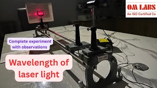 wavelength of laser light  omlabs [upl. by Caruso47]