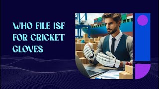 Who File ISF For Cricket Gloves [upl. by Wickner]