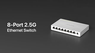 Introducing BrosTrend 8Port 25G Network Switch Costeffective Wired Network Upgrade [upl. by Pendergast636]