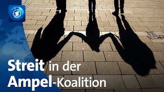 Kindergrundsicherung Konflikt in der AmpelRegierung hält an [upl. by Mis]