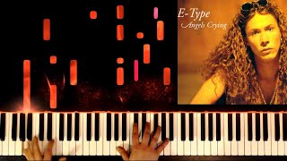 EType  Angels Crying  Piano cover [upl. by Selma]