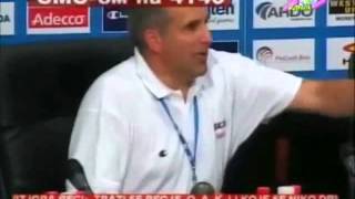 Zeljko Obradovic  Posle poraza of Francuske  SKRACENO [upl. by Hallett866]