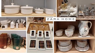 SO MUCH NEW IN ZARA HOME SHOP WITH ME 🥰  NEW IN amp SALE 😍 HOME DECOR KITCHEN 🌟 [upl. by Iadam]