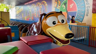 Slinky Dog Dash OffRide Footage  Disney’s Hollywood Studios [upl. by Paapanen]