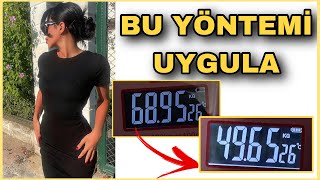 BU YÖNTEM İLE DİYETSİZ 19 KİLO VERDİM [upl. by Cathyleen]