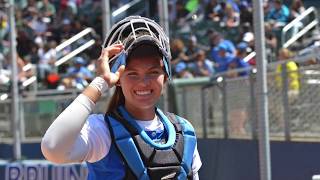 Paige Halstead UCLA Catcher 2017 Highlights [upl. by Aicilas181]