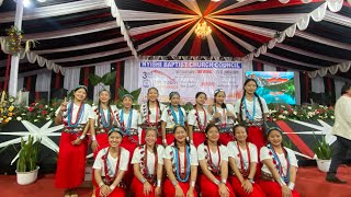 Sangramtownbaptistchurchyouths group dance miletsulangkujusong [upl. by Naed580]