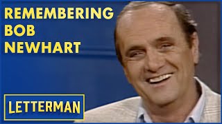 Remembering Bob Newhart  Letterman [upl. by Garvin63]