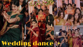 Wedding dance 💃✨ kalyani reels fyp trend dance weddingdance weddingceremony [upl. by Felicdad255]