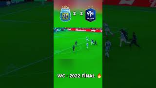 Argentina vs France WC2022 Final 🔥 shorts argentina france fypシ゚viral love [upl. by Nylirek465]