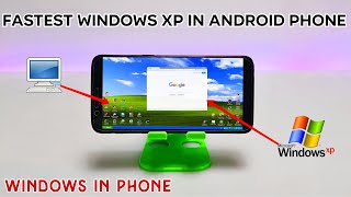 Run Fastest Windows XP with internet in Android Smartphone Using Limbo PC Emulator [upl. by Gnel]