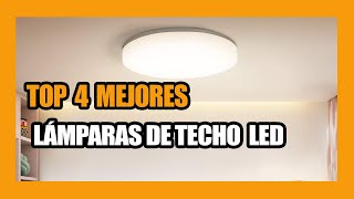 ✅ TOP 4 ► MEJORES 【 LAMPARAS DE TECHO LED 】💡 Económicas y decorativas  2024 AMAZON [upl. by Iny]