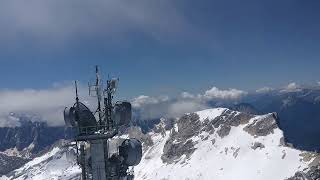 SUMMER SNOW IN ZUGSPITZE SA ALEMANYA [upl. by Gwenny]