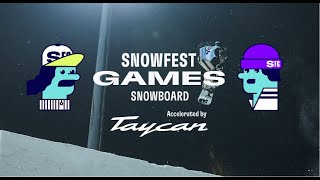 SnowFest Games 2022  Snowboard [upl. by Bolte715]