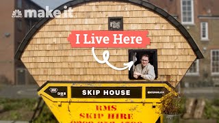 I Pay 62 A Month To Live In A Dumpster In London  Unlocked [upl. by Niotna]