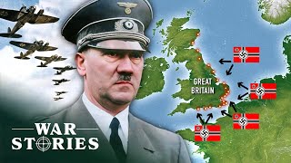 Why Did Nazi Germany Abandon Their Plan To Invade Britain  World War II In Colour  War Stories [upl. by Rosana579]