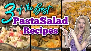 3 Unbelievable PASTA SALAD RECIPES to beat this Heat [upl. by Caiaphas]