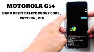 How to hard reset Motorola G54 [upl. by Orlene653]