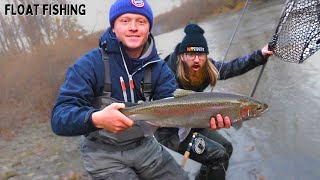 2v2 STEELHEAD Float Fishing CHALLENGE NonStop Action [upl. by Hump]