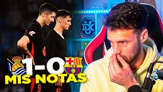 LAS NOTAS DEL REAL SOCIEDAD  FC BARCELONA [upl. by Malony112]