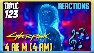 Reaction  Grimes  4ÆM  Cyberpunk 2077 OST [upl. by Dagall728]