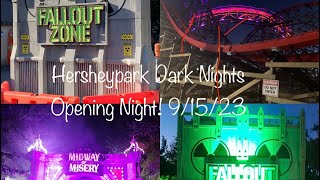 Hersheypark’s Dark Nights 2023 Opening Night [upl. by Mendel]