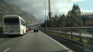 Palermo Autostrada Palermo  Capaci il Ricordo a Giovanni Falcone [upl. by Nigen336]