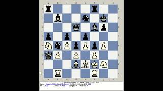 Bendriss Hatim vs Ribli Zoltan  Siegen Chess Olympiad 1970 Germany [upl. by Alexio]