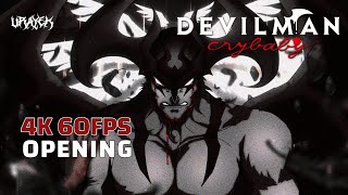 DEVILMAN CRYBABY  OPENING 4K 60FPS CREDITLESS [upl. by Violeta]