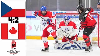 CZECHIA VS CANADA SEMIFINALS HIGHLIGHTS 2024 IIHF WOMAN´S WORLD CHAMPIONSHIP [upl. by O'Hara]