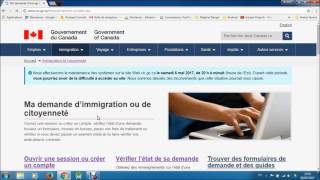 Immigration Québec 2017  Comment Relier ma demande Fédérale à mon compte CléGC [upl. by Fortuna]