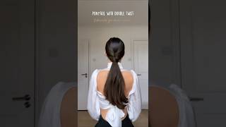 Easy Pony Tail Hair Style For You👧✨️🌸hairstyle hairtrend viraltredingstyle fashion [upl. by Ynahirb]