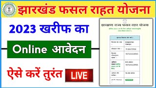 jharkhand fasal rahat yojana online apply 2023  jharkhand fasal rahat yojana form kaise bhare 2023 [upl. by Chaffin]