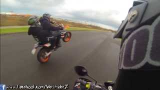 Wheelie with a pillion  KTM 690 SMCR [upl. by Shakespeare721]