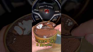 Dream Cake amp Brownies  by mimi bakes  ASMR in Car  Car eatery  viral [upl. by Gabriellia]