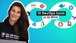 10 DevOps Tools you need to know  The Complete Guide [upl. by Amiaj]