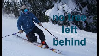 no tree left behind telemark skiing 2021 [upl. by Anan430]