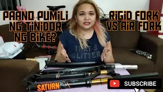 Paano Pumili ng Tinidor ng Bike  Rigid Fork VS Air Fork  mhietze [upl. by Neerahs502]