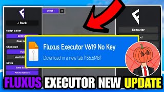 Fluxus Executor Mobile New Update V619  Fluxus Recontinued  Fluxus Atualizado [upl. by Damalas]