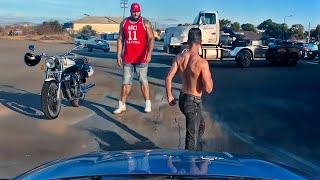 WHEN BIKERS FIGHT BACK  Crazy Motorcycle Moments Ep 18 [upl. by Nwahsyd]