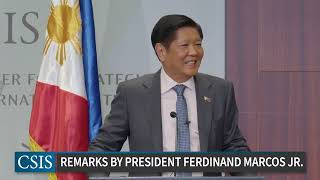 A Conversation with President Ferdinand Marcos Jr of the Philippines [upl. by Peyton230]